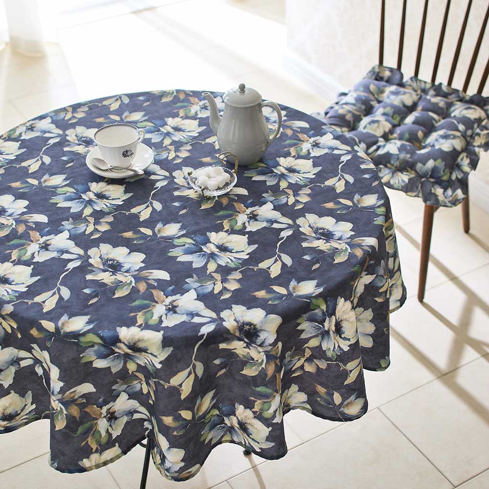 Eliana/エリアナ テーブルクロスシリーズ 円形クロス 径約145cm テーブルクロス ランチョンマット H73319