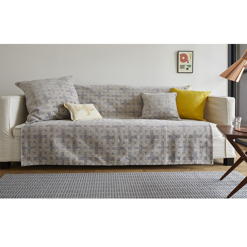 ≪約53×175cm（1人掛対応）≫ イタリア製マルチクロス［リタ］ ソファカバー ソファーカバー H73401