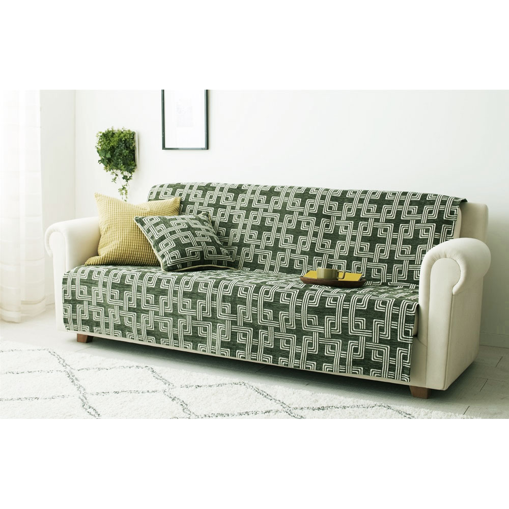 ≪約135×175cm（2.5人掛対応）≫ イタリア製マルチクロス［リタ］ ソファカバー ソファーカバー H73403