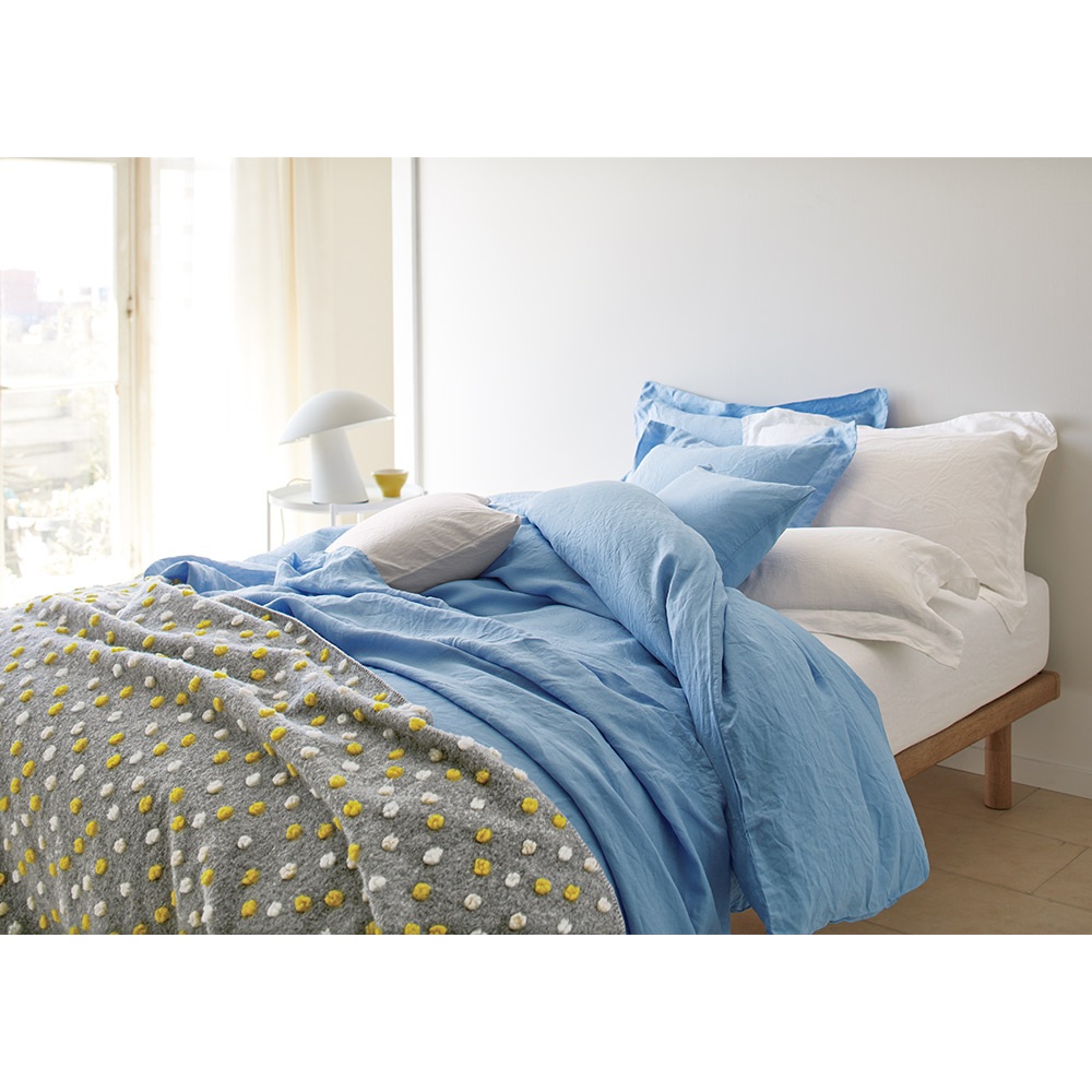 ≪ダブル≫ FrenchLinen/フレンチリネン ベッドシーツ(カバーリングシリーズ) ベッドシーツ ボックスシーツ 布団カバー シーツ H73524