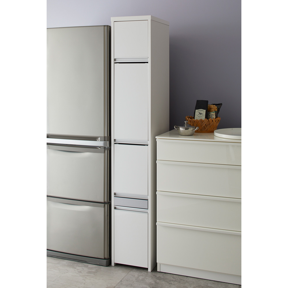 dショッピング |Ymir/ユミル 隠せる家電収納 幅30奥行45cm高さ178cm