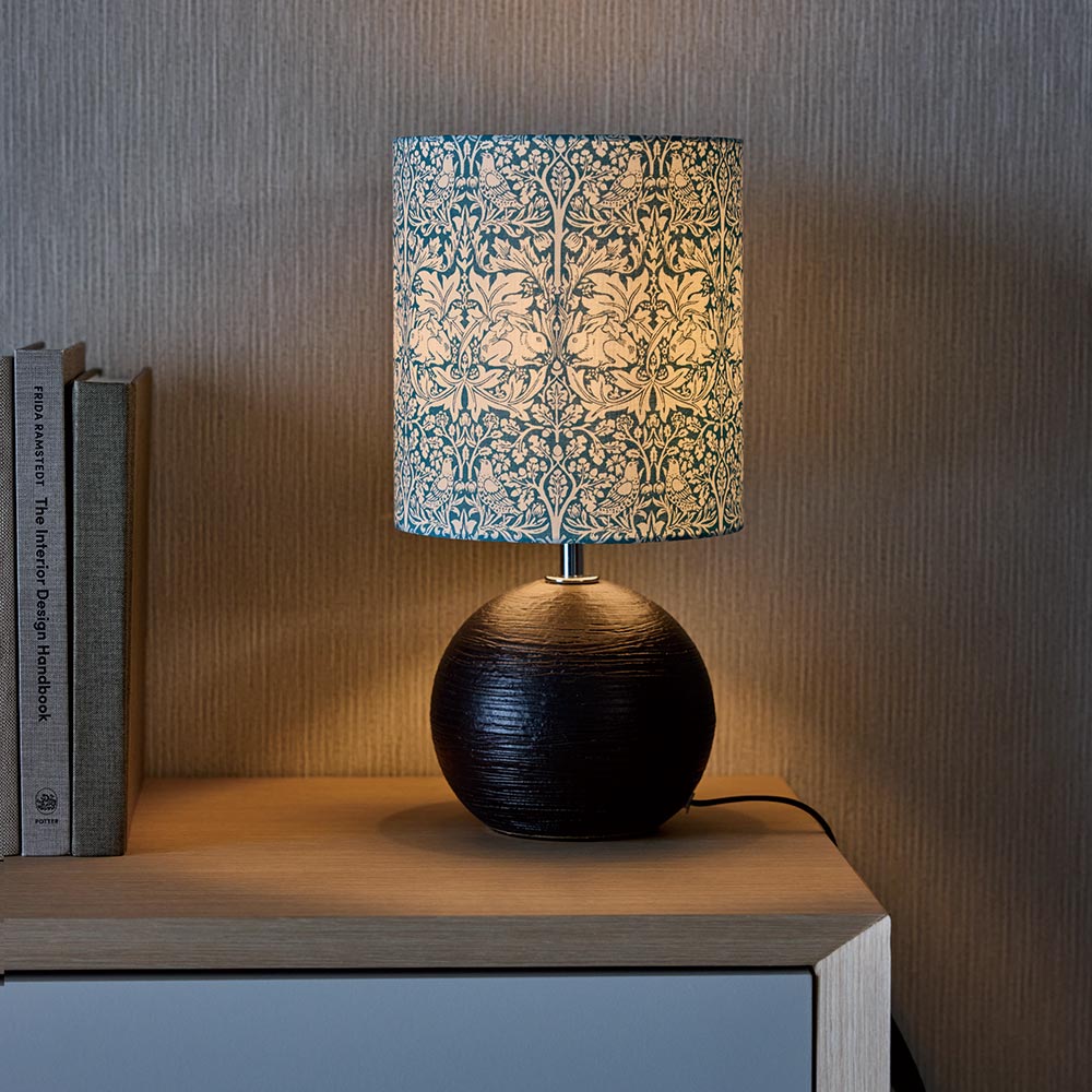 Asheville Decor/アシュビル・デコ LEDテーブルランプ ウィリアム・モリス ブラザーラビット ライト テーブルランプ 照明器具 時計 H75006