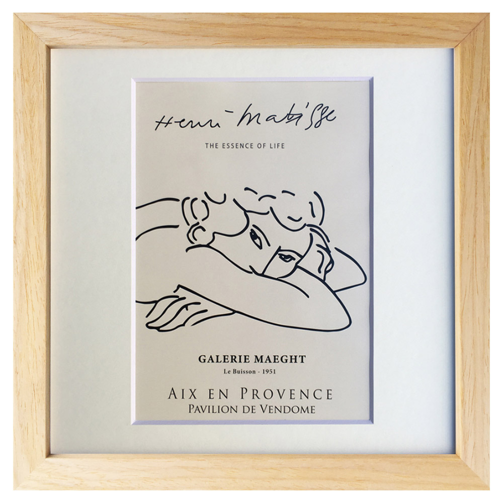 Henri Mattisse | マティス 正方形のアート 絵画 アートフレーム アート ウォールデコレーション H75444