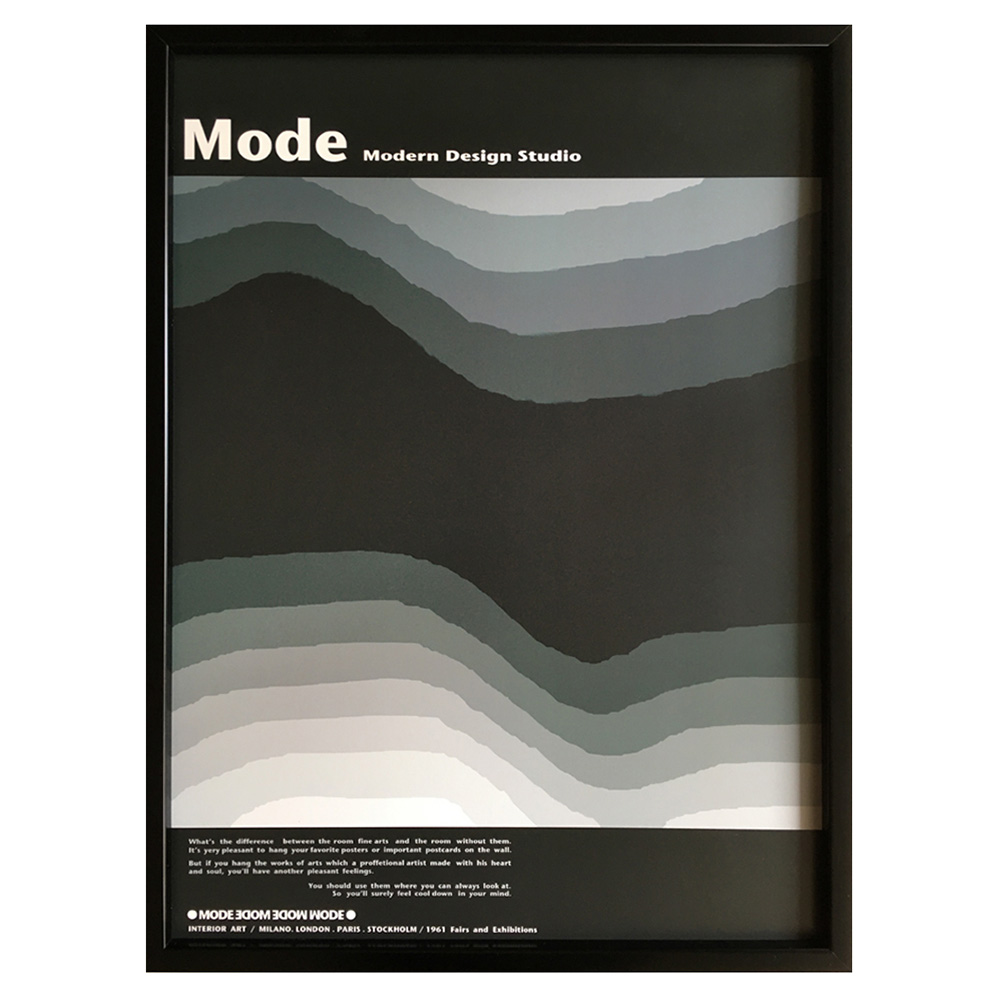 モダンデザインスタジオ アートフレーム 絵画 アートフレーム アート ウォールデコレーション H75449