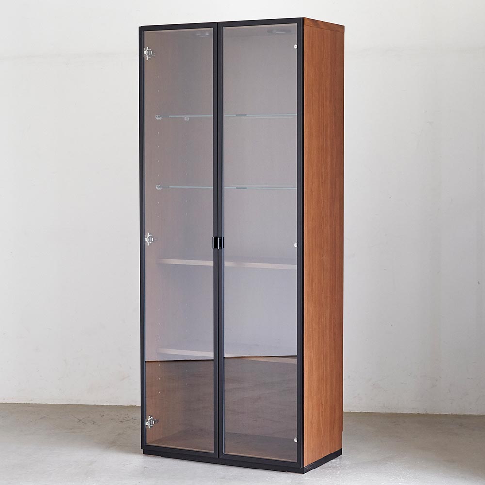 ガラスキャビネット　186cm H75514f9.jpg