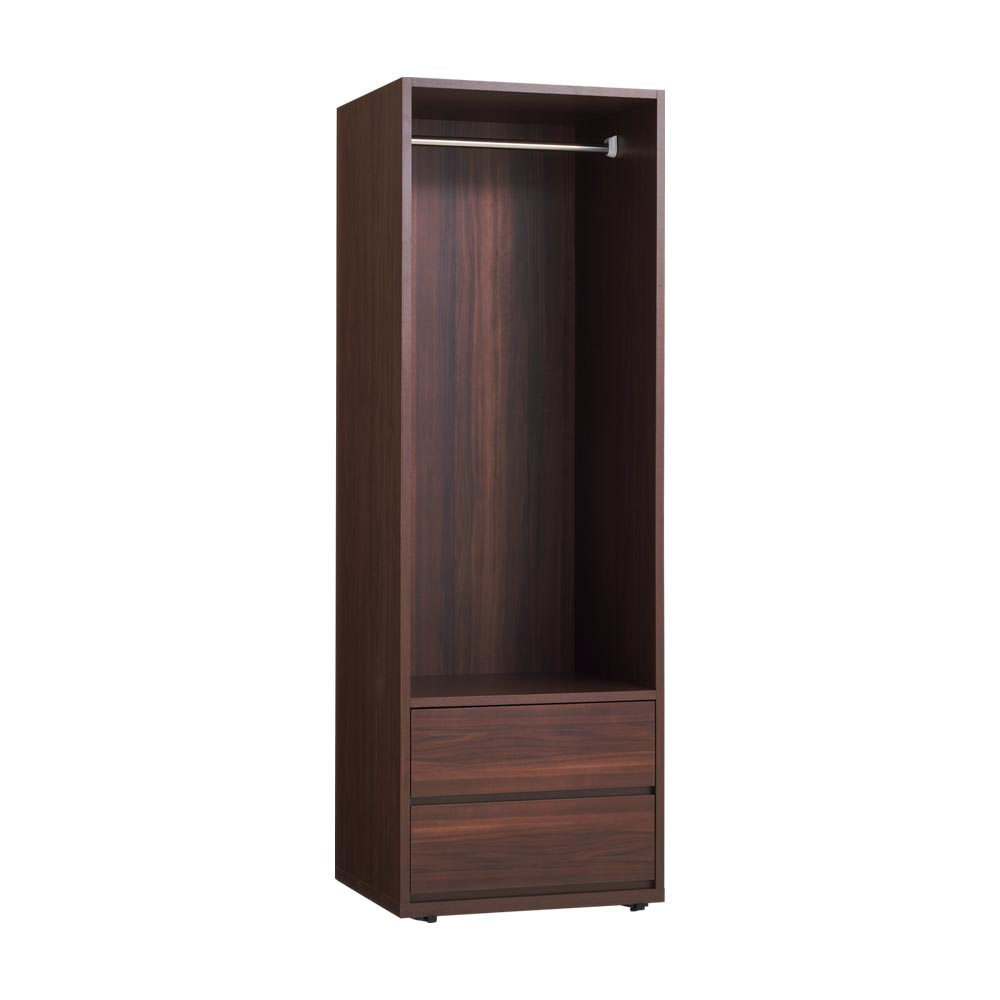 間仕切りワードローブ ハンガー引出 幅60.5cm パーテーション 間仕切り リビング収納 H75914