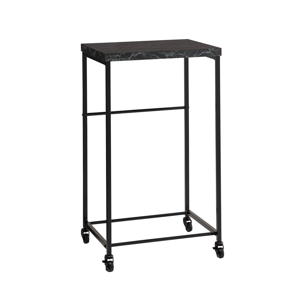 ≪幅47cm≫マーブル天板ダストペール用キッチンワゴン リビング ダストボックス H76606