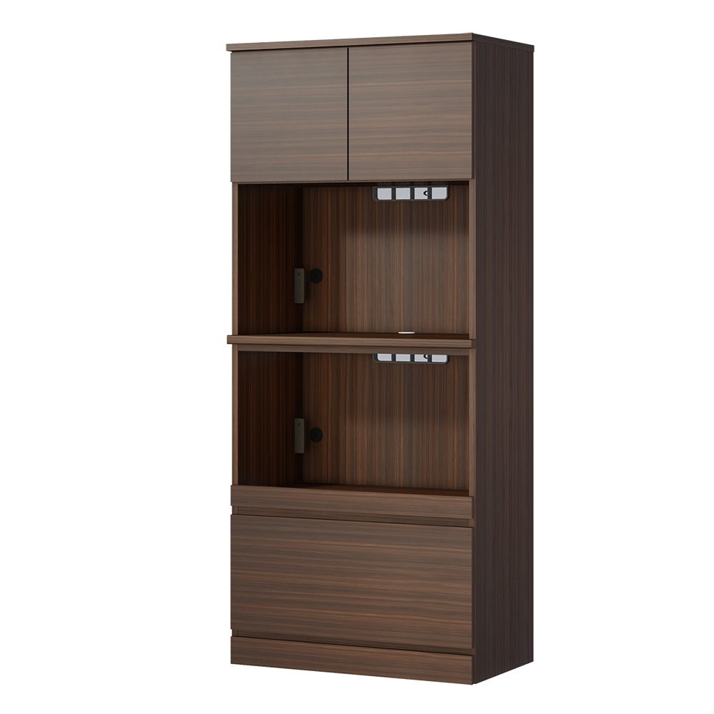 Orga/オルガ 引き戸キッチン収納 家電ボード 幅78cm キッチンボード キッチン収納 H76637