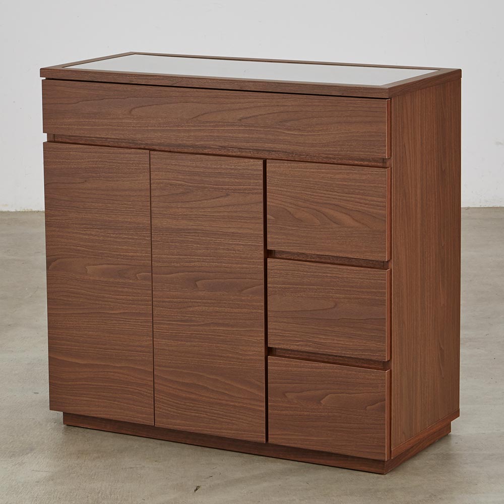 Vstavka/ヴィスタッカ ディスプレイ収納キャビネット 幅88.5cm キャビネット リビングボード リビング収納 H76701