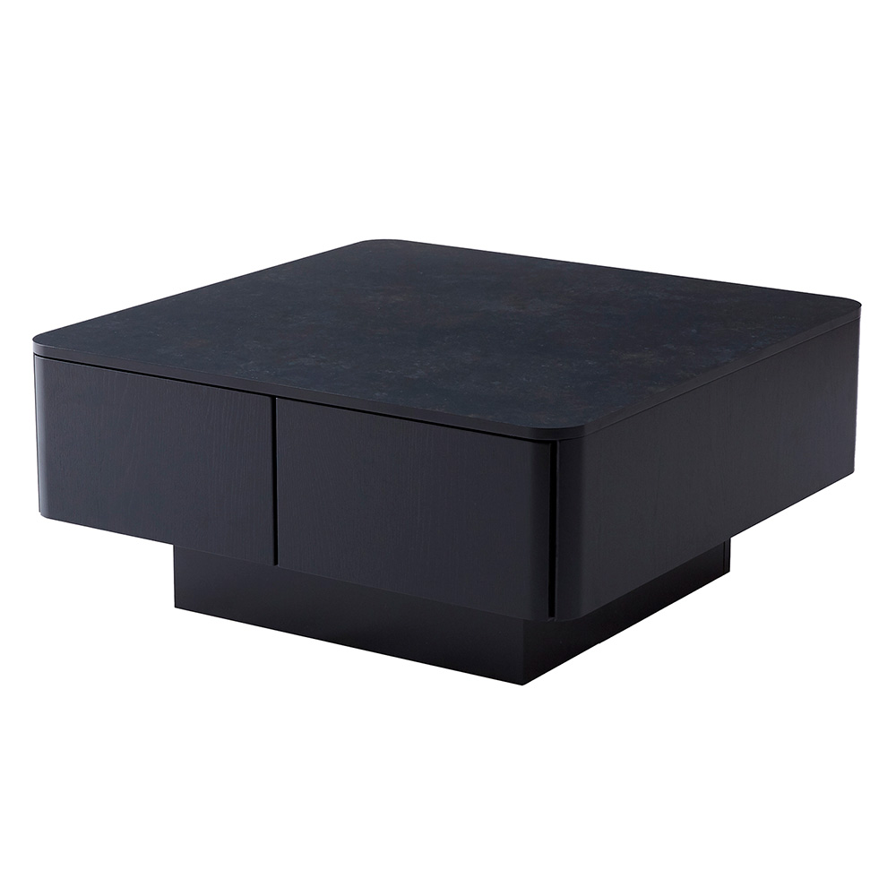 Finuras/フィヌラス 収納付き リビングテーブル 幅80cm ローテーブル センターテーブル 座卓 テーブル H76833