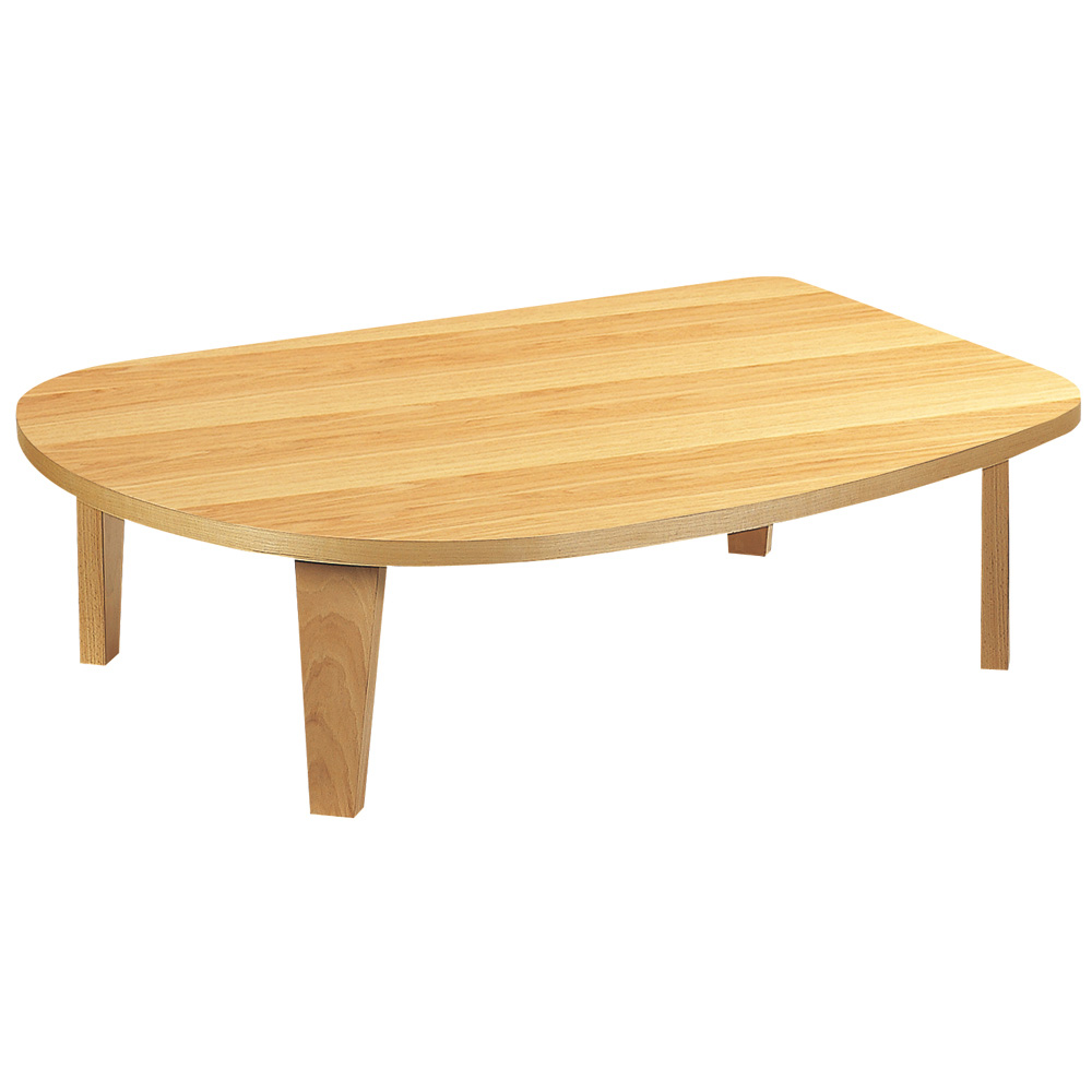 折れ脚コミュニケーションローテーブル 幅150cm 折りたたみテーブル テーブル H76837