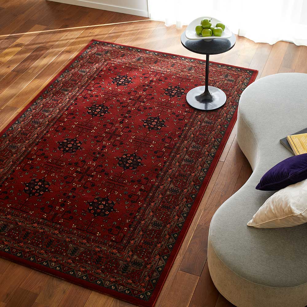 ≪約135×200cm≫ ベルギー製ラグ ランデン ラグ 絨毯 カーペット マット H70411