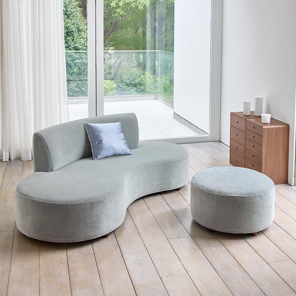 Moule/ムール フリースタイル カバーリングソファ 座って右ラウンド【日本製】 ファブリックソファ ソファ H70802