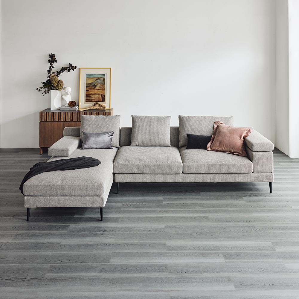 メゾン ソファ 3人掛け＋シェーズセット ファブリックソファ ソファ H71405