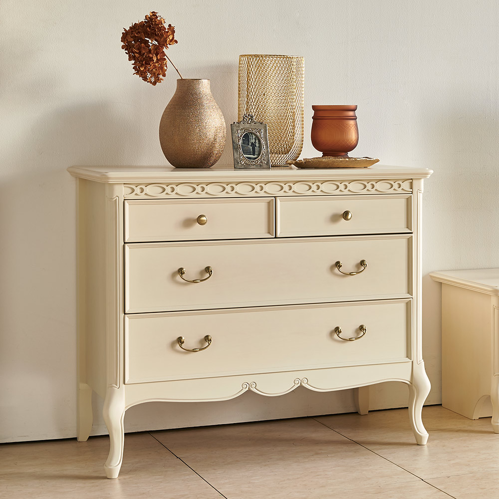 エレガントクラシックシリーズ チェスト・リビングチェスト 幅85cm高さ72cm リビング リビング収納 H72319