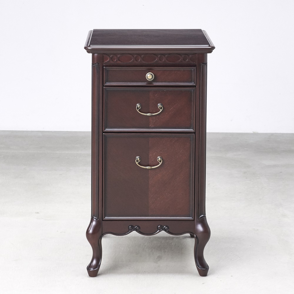 エレガントクラシックシリーズ コスメチェスト・ミニチェスト 幅40cm高さ72cm リビング リビング収納 H72323