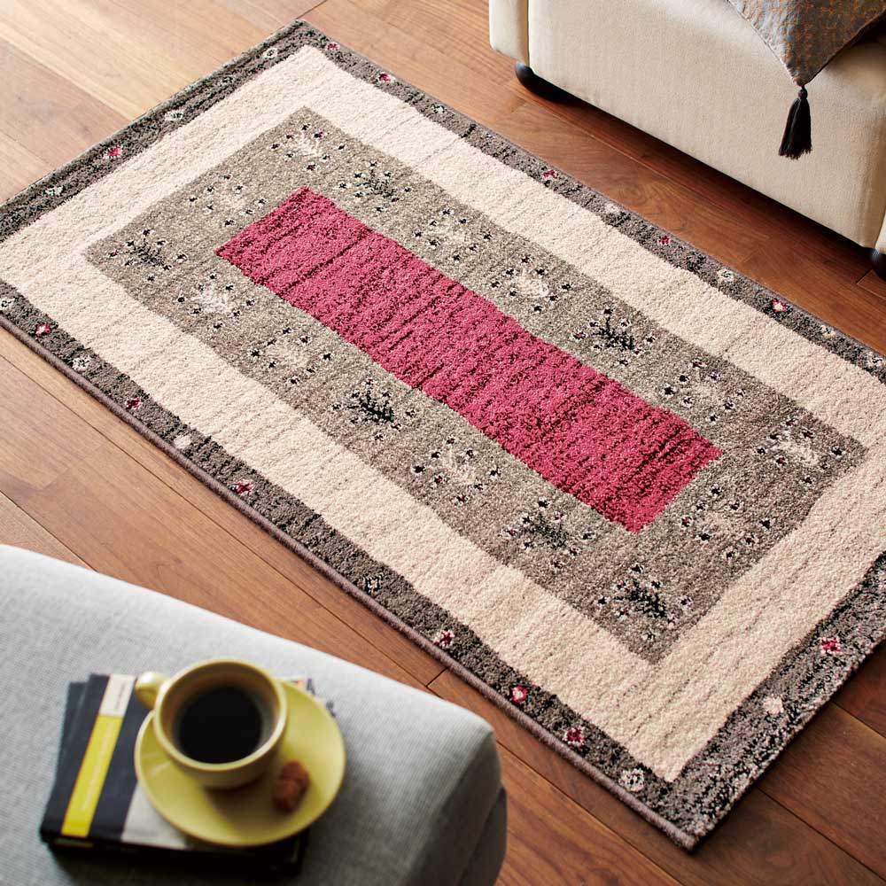 ≪約80×150cm≫ Vokko ウィルトン織マット 玄関マット カーペット ラグ マット H73014