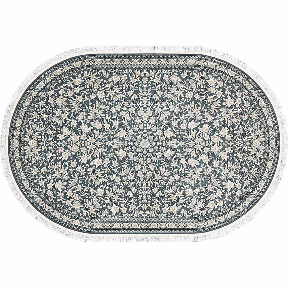 ≪60×90cm≫イラン製楕円ラグ/マット ハル 玄関マット カーペット ラグ マット H73058