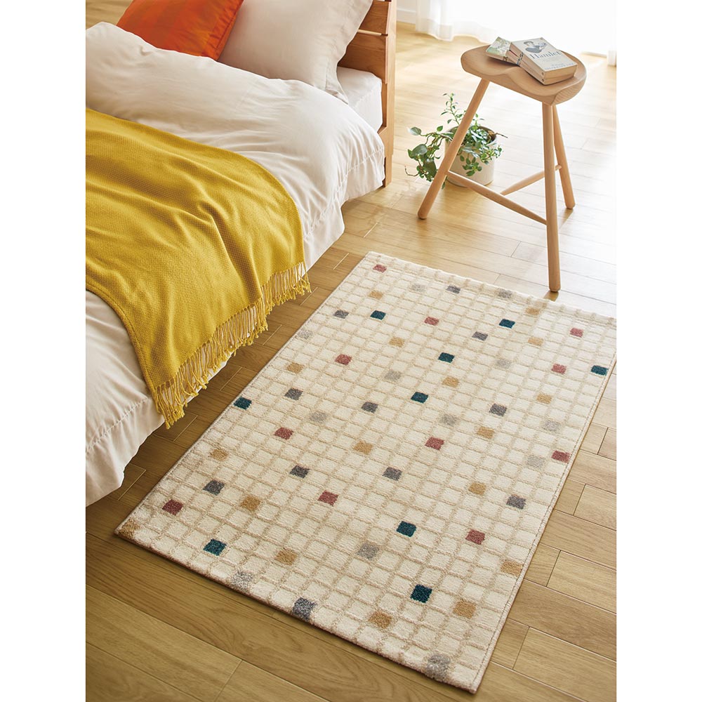 ≪約60cm×90cm≫Lorccu/ロルック スペイン製マット 玄関マット カーペット ラグ マット H73213