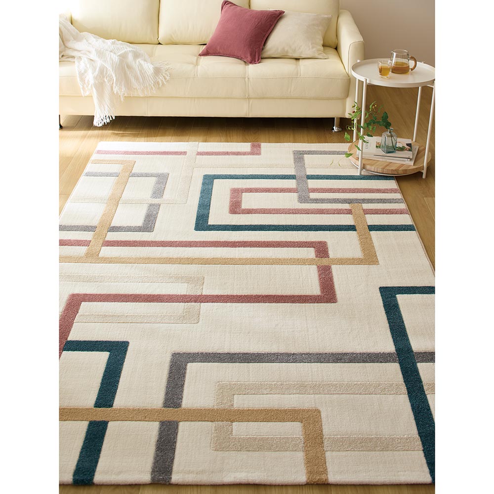 ≪約200cm×250cm≫/Lorccuロルック スペイン製ラグ カバー カーペット ラグ マット H73217