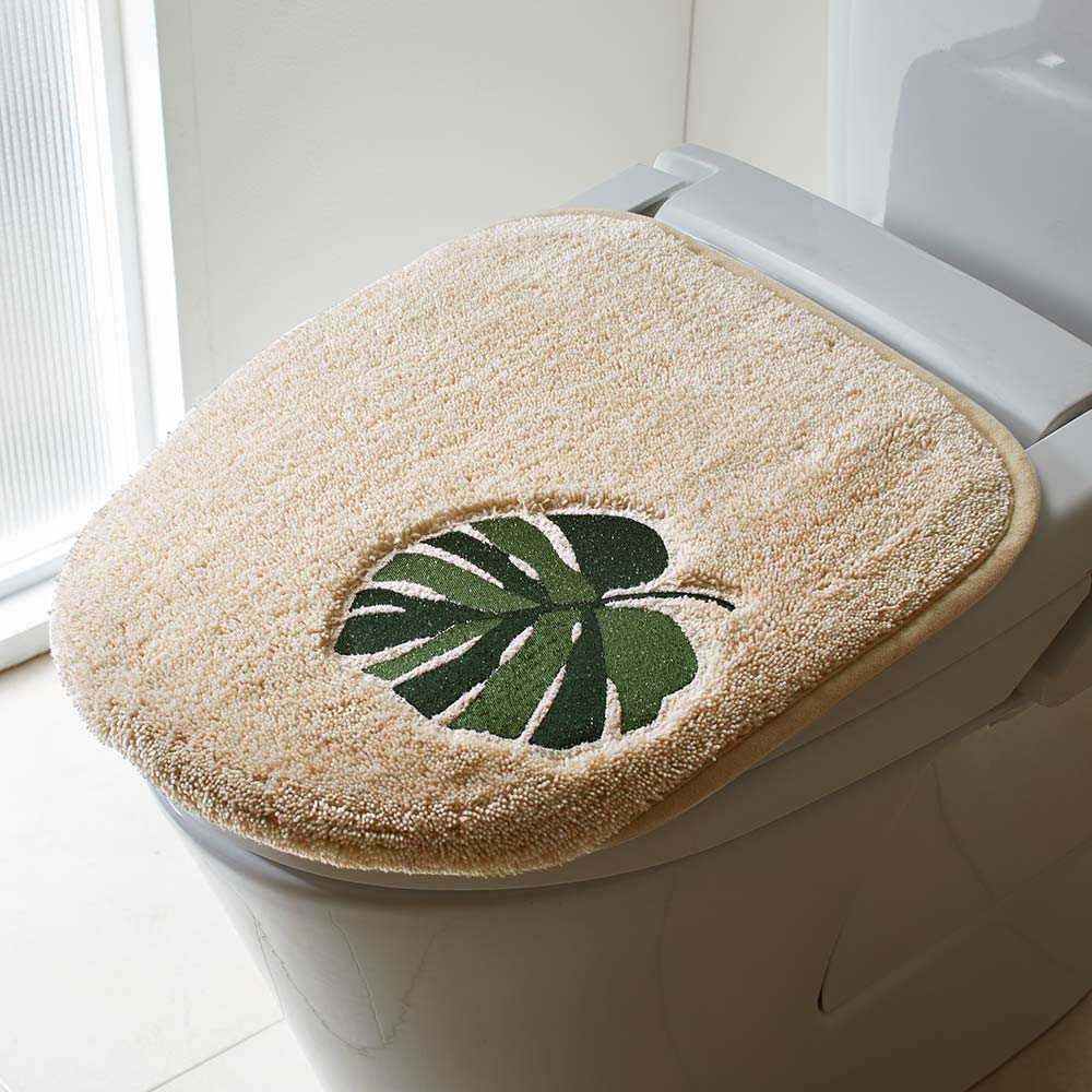 Monstera/モンステラ シリーズ マルチフタカバー 単品 トイレ用品 H73264