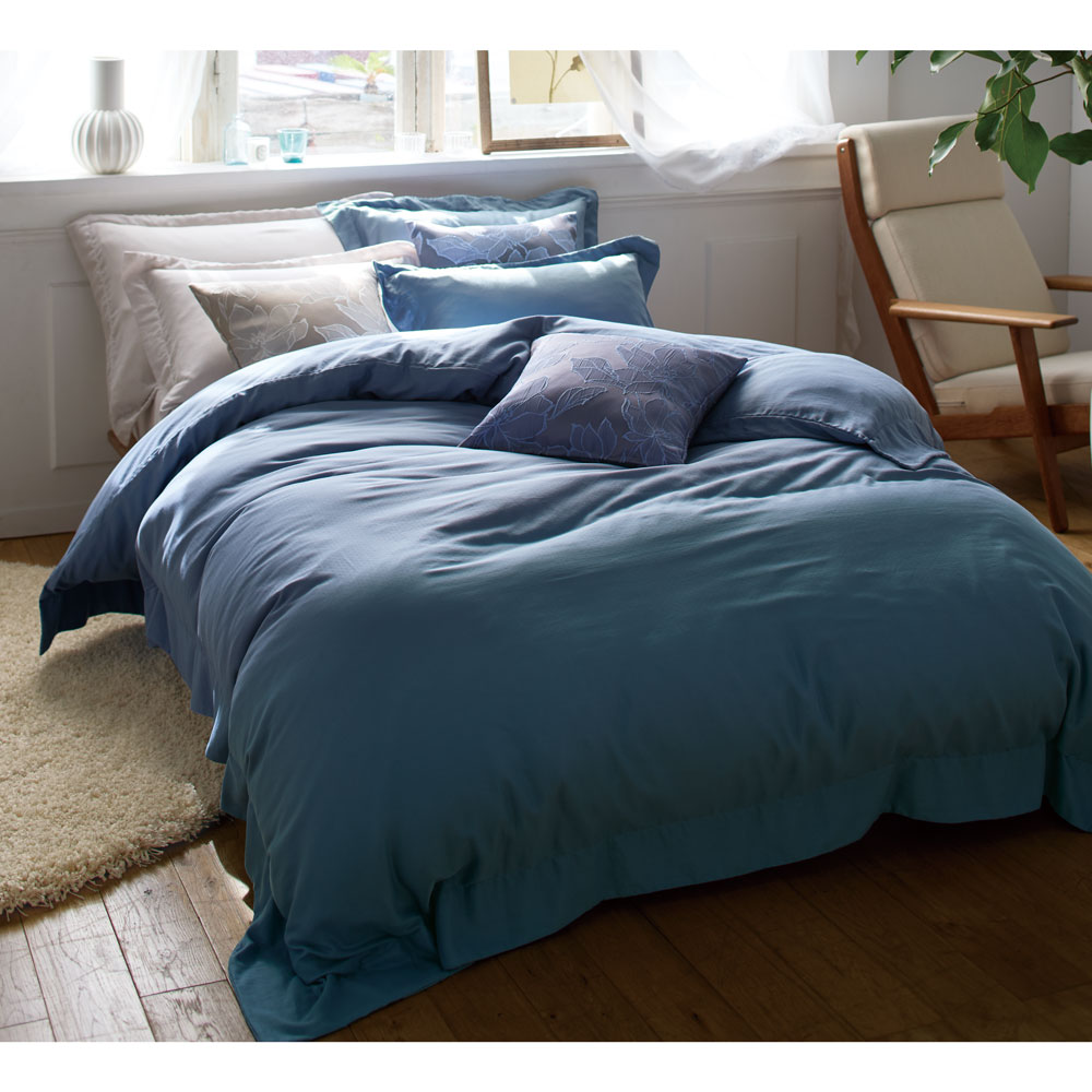 ≪ダブルロング 約190cm×210cm≫さらふわ二重ガーゼカバーリング 掛けカバー 掛け布団カバー 布団カバー シーツ H73605