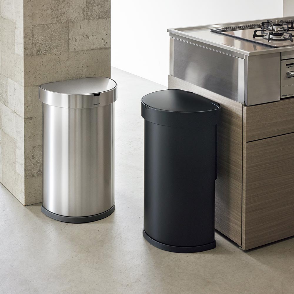 【美品】シンプルヒューマン ゴミ箱 simplehuman/シンプルヒューマン セミラウンドセンサー