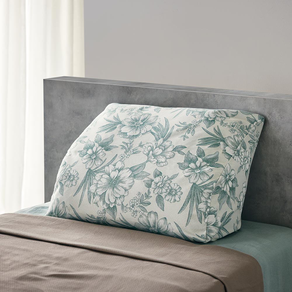 スペイン製ジャカード織生地の布団収納カバー クッションタイプ カバー類 H75117