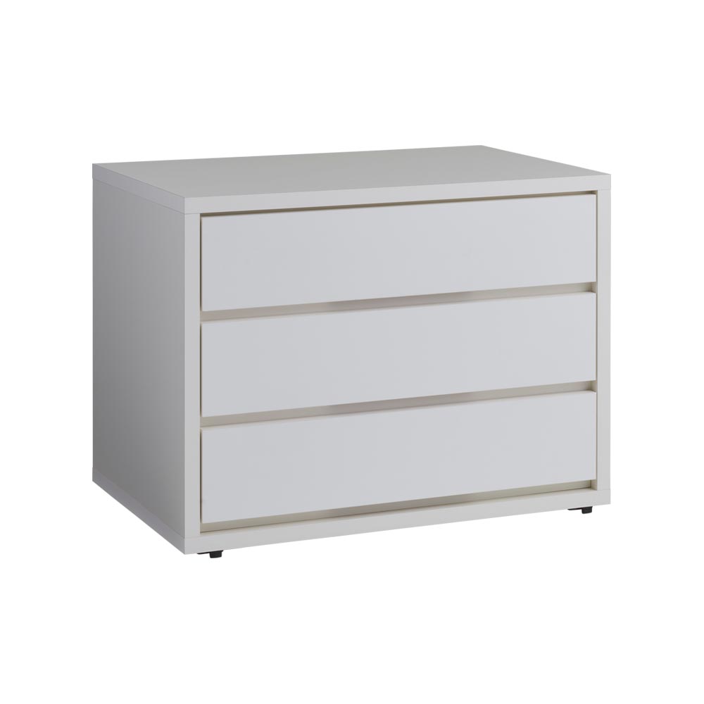 クローゼットチェスト 3段 幅75cm 奥行40cm 押入れ クローゼット収納 衣類収納 H75925