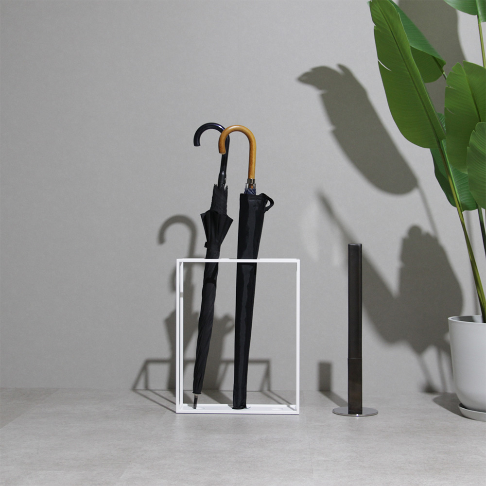 KUROSHIRO アンブレラスタンド 傘立て 下駄箱 玄関収納 H78505
