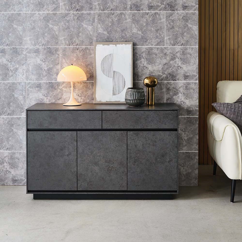 Herlev/ヘアレウ リビングキャビネットシリーズ サイドボード 幅120cm キャビネット リビングボード リビング収納 H80206