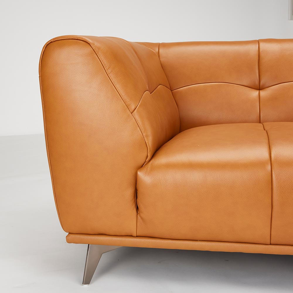 Bootle/ブートル 革張りソファ 幅199cm レザーソファ ソファ H80401