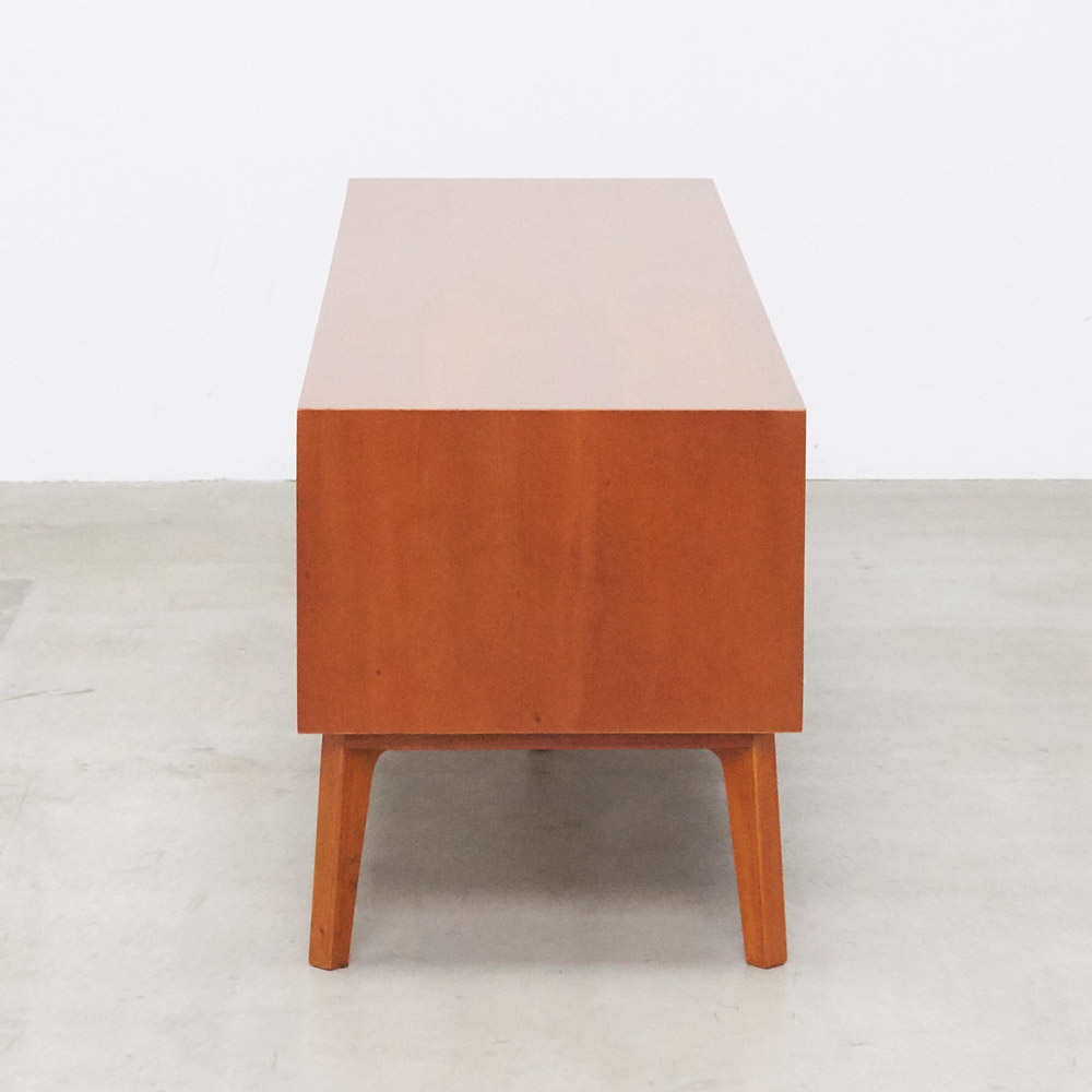 テレビ台 幅150高さ46cm 【北欧ヴィンテージ風Vカットデザイン