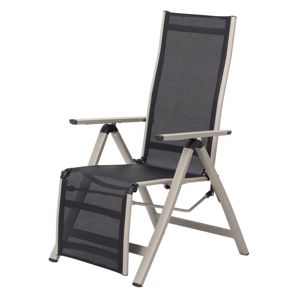 アーバンスタイルファニチャー フットレスト付きチェア ガーデンチェア ベンチ ガーデンファニチャー H80811