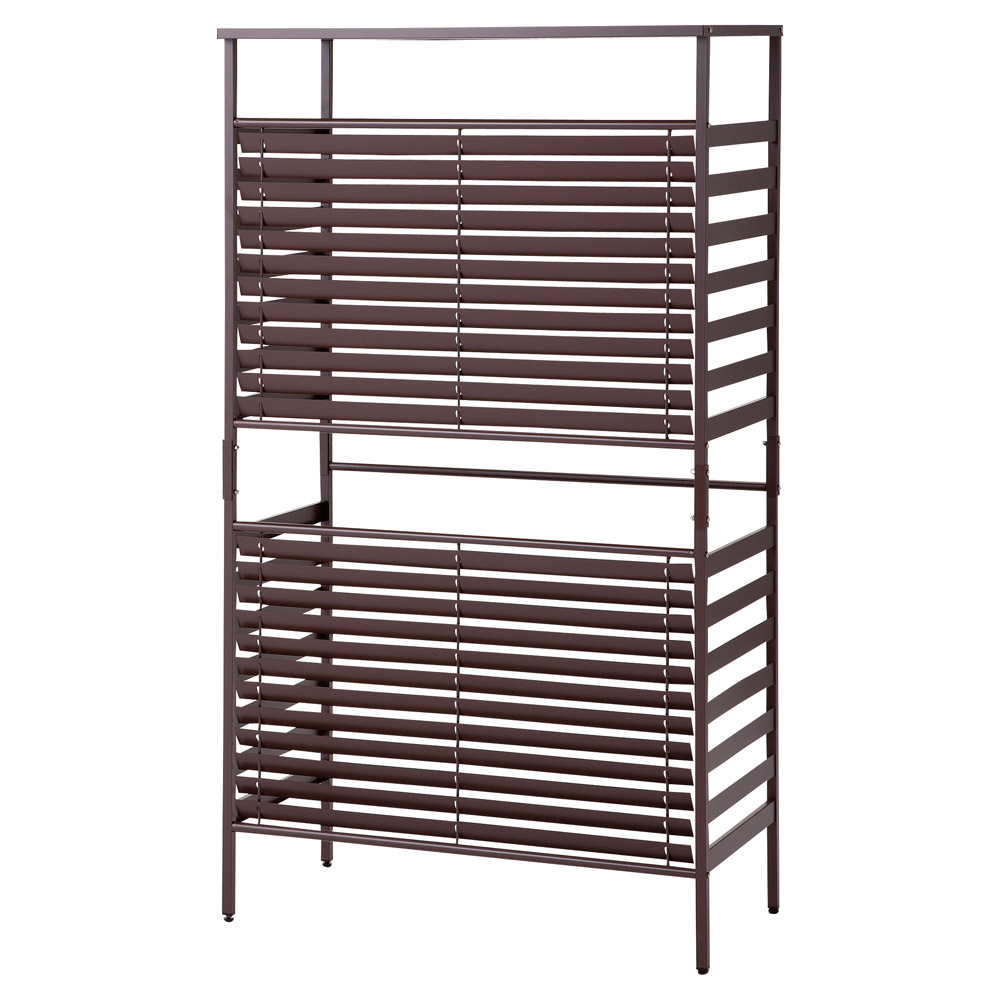 ボンデ鋼板逆ルーバー室外機カバー 2段用 ディノスANAmall店