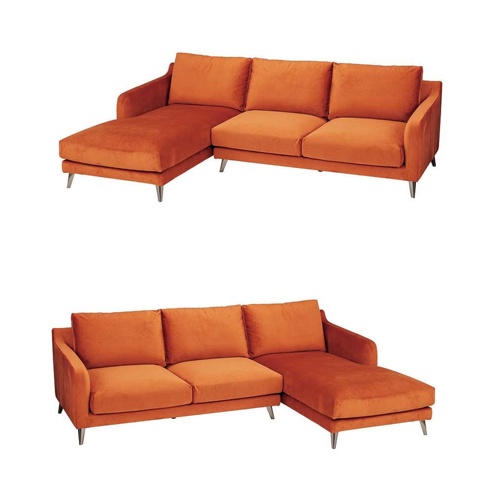 ≪カウチセット右≫ Ordrup/オアドルプ レトロモダンソファ ファブリックソファ ソファ H80907