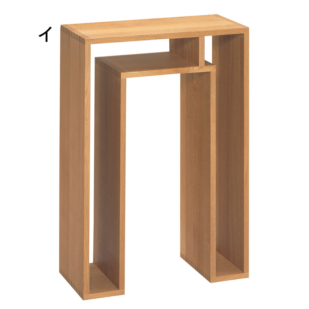 SHOJI/ショージ オケージョナルテーブル 幅57cm高さ86cm コンソールテーブル/サイドテーブル［abode・アボード/デザイン：ウー・バホリヨディン］ コンソールテーブル テーブル H81007