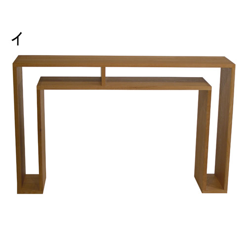 SHOJI/ショージ オケージョナルテーブル 幅116cm高さ72cm リビングテーブル/サイドテーブル［abode・アボード/デザイン：ウー・バホリヨディン］ コンソールテーブル テーブル H81009