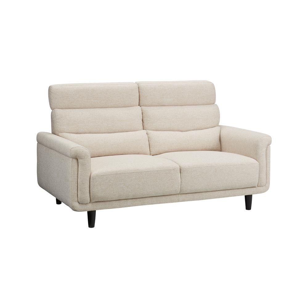 Kafis/カフィス ヘッドレストソファシリーズ 2人掛け ファブリックソファ ソファ H81139