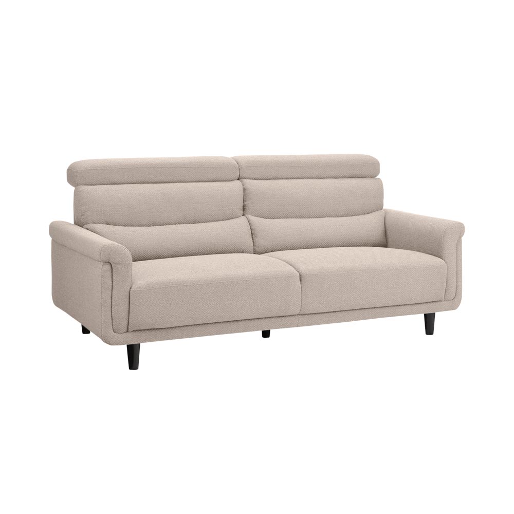 Kafis/カフィス ヘッドレストソファシリーズ 3人掛け ファブリックソファ ソファ H81140