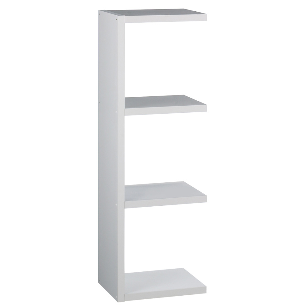 Pombal/ポンバル シェルフ 高さ114cm 連結用パーツ／追加用シェルフ1列 幅37cm ユニットシェルフ リビング収納 H81515