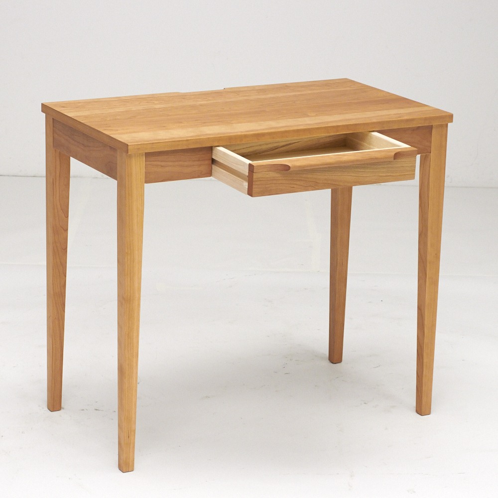 Blossom(ブロッサム) チェリー天然木北欧風シリーズ デスク 幅80cm 机 オフィス 事務 書斎机 机 H81601