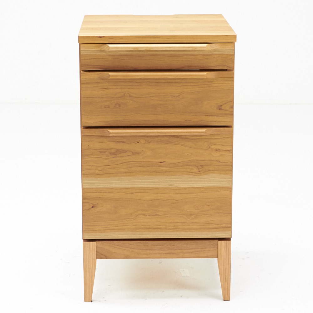 Blossom（ブロッサム） チェリー天然木北欧風シリーズ サイドチェスト サイド 脇机 机 H81603