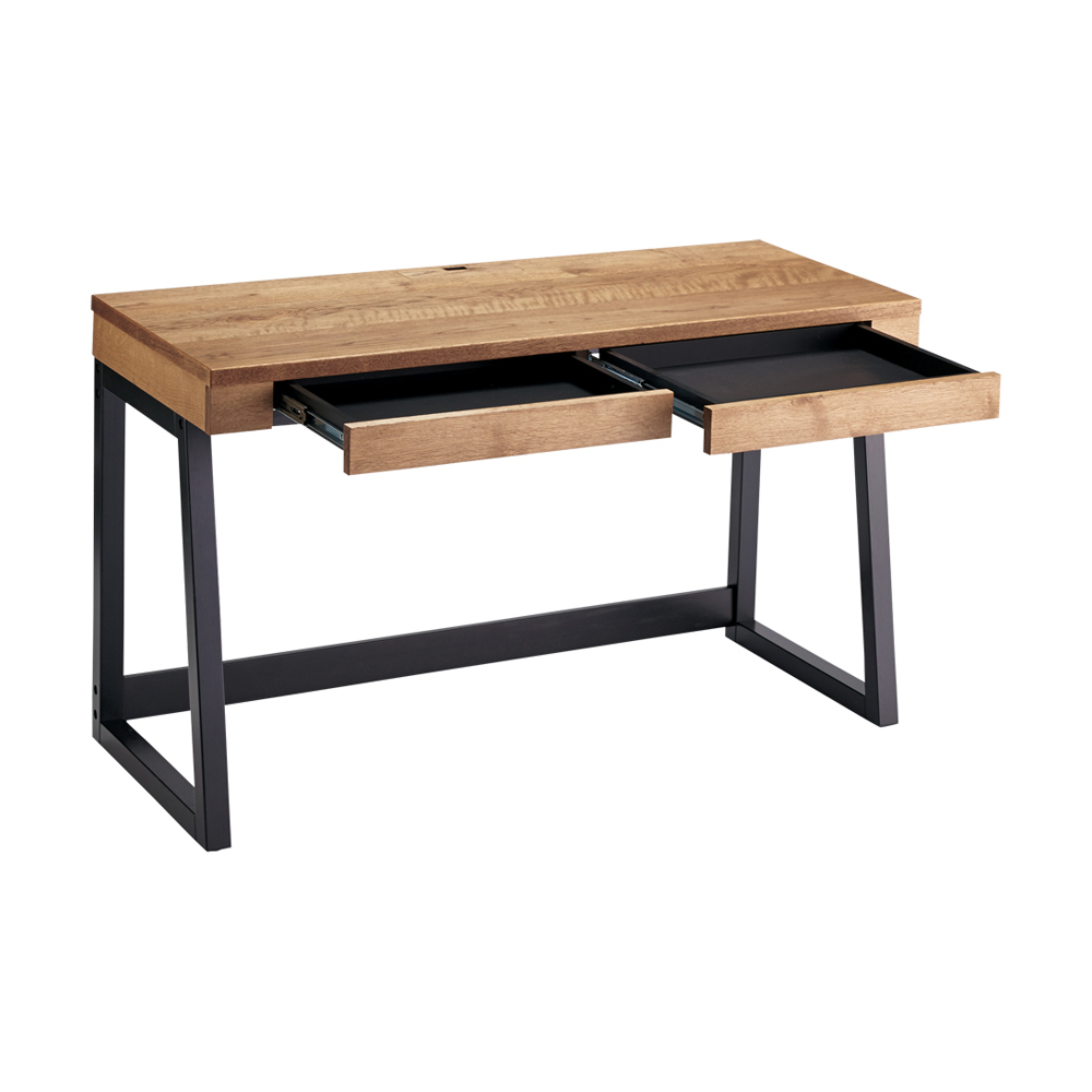 Brook/ブルック ウッドデスクシリーズ デスク 幅120cm オフィス 事務 書斎机 机 H81609