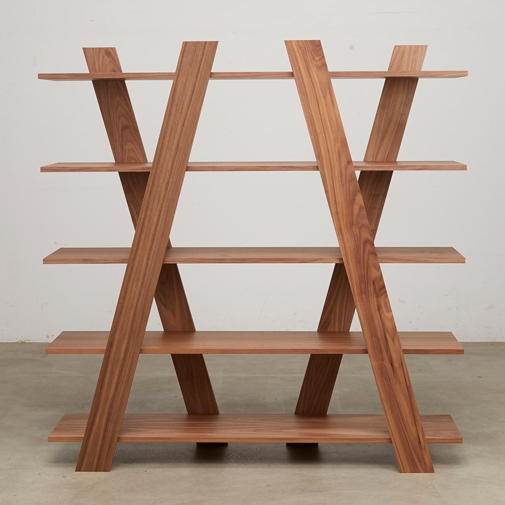 WINDY/ウィンディ リビングシェルフ ウッドラック 木製シェルフ 本棚 ラック シェルフ H81803