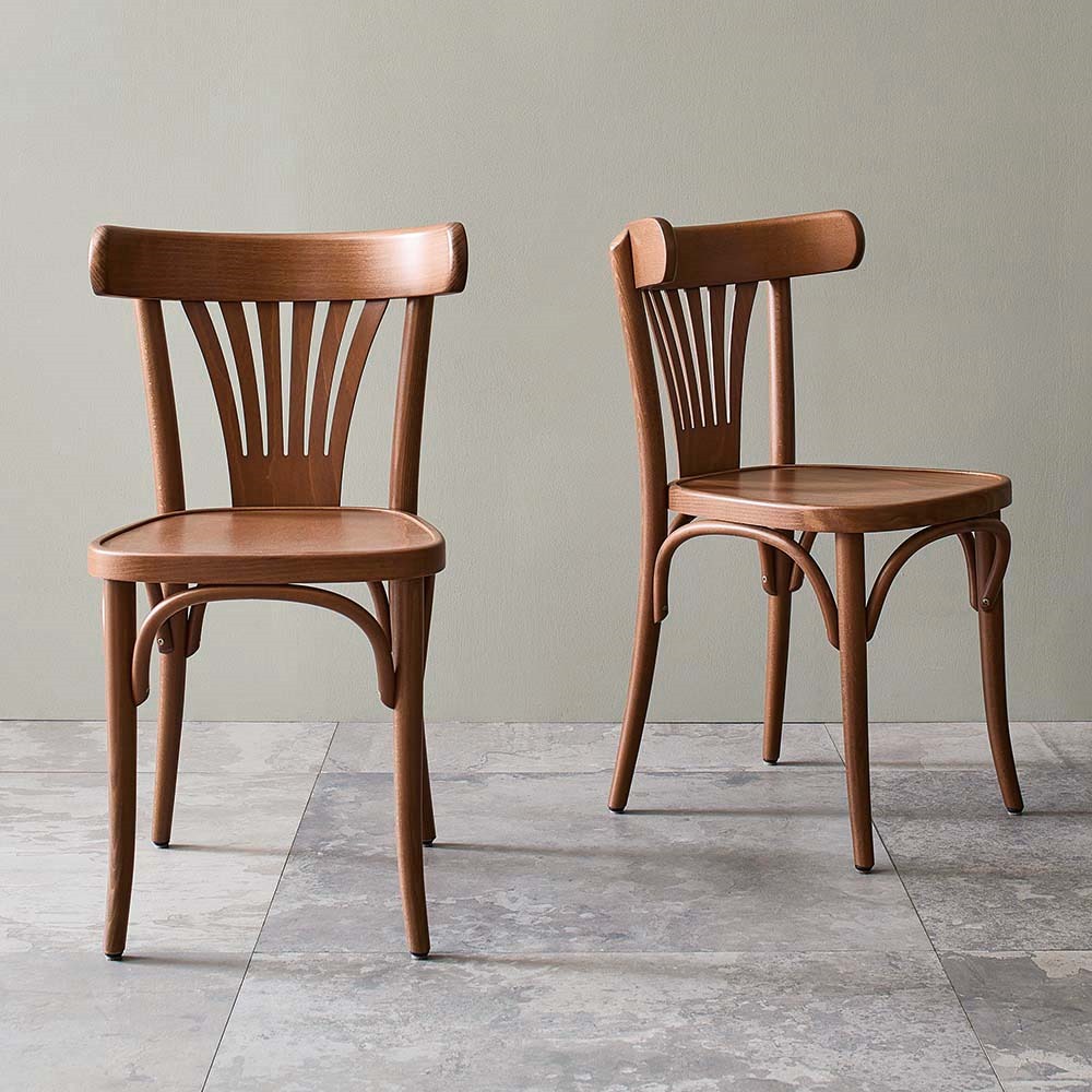≪同色2脚組≫ No.56 曲げ木チェア［チェコTON社製］ デザイナーズチェア 椅子 チェア H81805