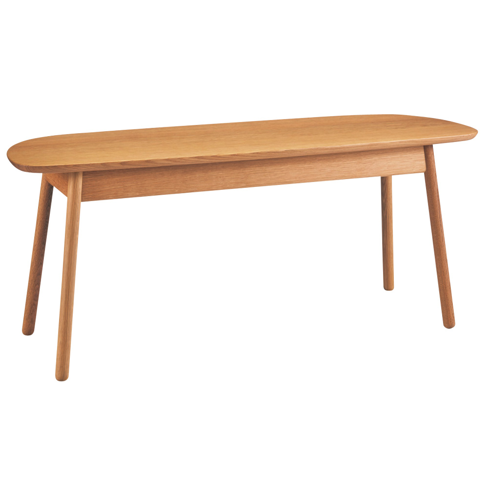 cobrina/コブリナ オーク天然木 ベンチ 幅100cm ダイニングベンチ 椅子 チェア H81813