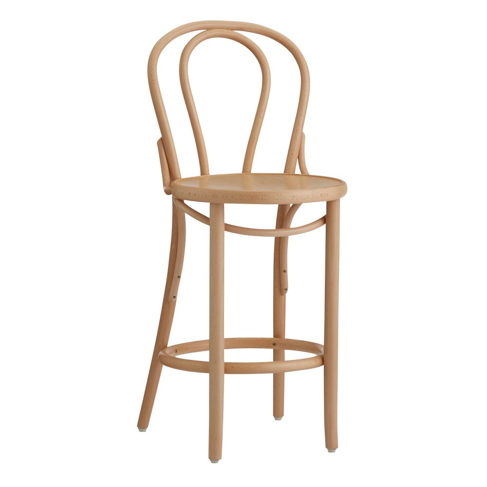 ウィンザーカウンターチェア 天然木ハイスツール ［TON・トン