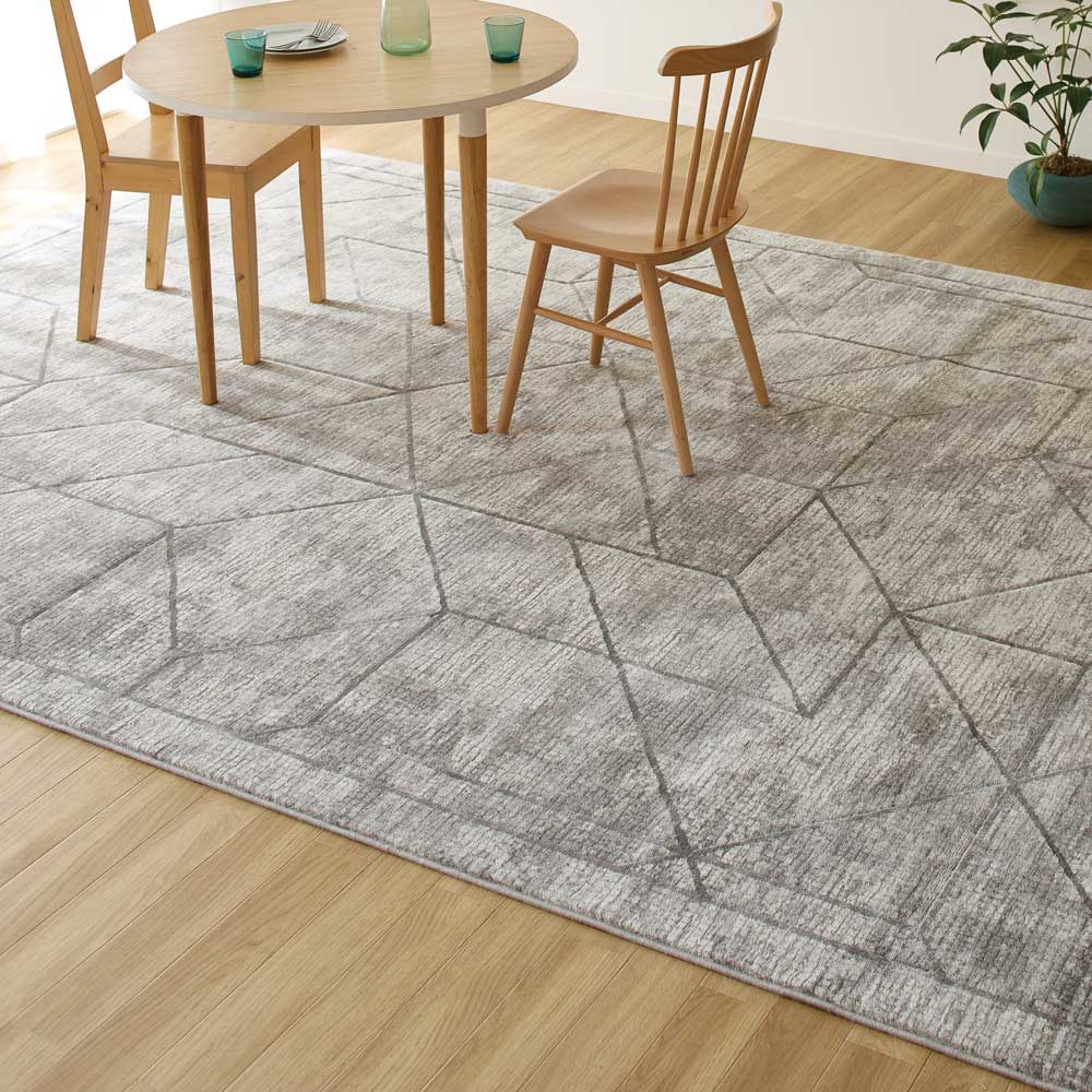 ≪約200cm×250cm≫Image/イマージュ ウィルトン織ラグ カバー カーペット ラグ マット H81852