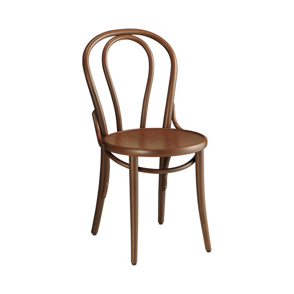 ≪1脚≫No.18 曲げ木ダイニングチェア（ベーシックカラー） ［チェコTON社製］ デザイナーズチェア 椅子 チェア H81901